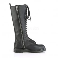 Demonia BOLT-400 Black Vegan Leather Combat Boot Coming Soon (Pre-Order)