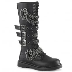 Demonia BOLT-450 Black Vegan Leather Combat Boot Coming Soon (Pre-Order)