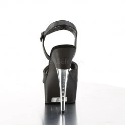 Pleaser CAPTIVA-609 Black Faux Leather Platform Sandal Shoes 11 Pleaser CAPTIVA-609 Black Faux Leather Platform Sandal Shoes