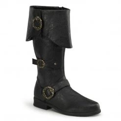 Funtasma Boots CARRIBEAN-299 Black Distressed Pu