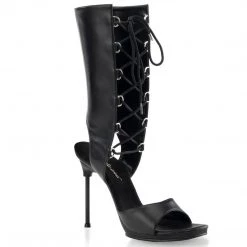 Fabulicious CHIC-65 Black Pu Boots