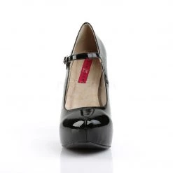 Pleaser Pink Label Shoes CHLOE-02 Black Patent