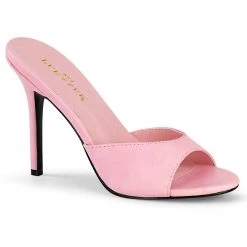 Pleaser CLASSIQUE-01 Baby Pink Pu Slide