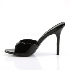 Pleaser CLASSIQUE-01 Black Patent Slide