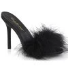 Fabulicious Shoes CLASSIQUE-01F Black Pu-Fur