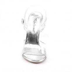 Fabulicious Shoes CLEARLY-408 Clear Lucite