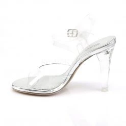 Fabulicious Shoes CLEARLY-408 Clear Lucite