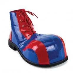 Funtasma Shoes CLOWN-05 Red-Blue Patent