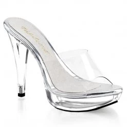 Fabulicious COCKTAIL-501 Clear Shoes