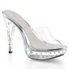 Fabulicious COCKTAIL-501SDT Clear Shoes