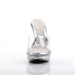 Fabulicious COCKTAIL-501SDT Clear Shoes