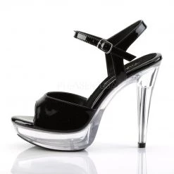Fabulicious COCKTAIL-509 Black/Clear Shoes