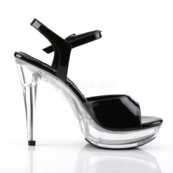 Fabulicious COCKTAIL-509 Black/Clear Shoes