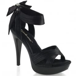 Fabulicious COCKTAIL-568 Black Satin