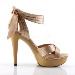 Fabulicious Shoes COCKTAIL-568 Champagne Satin 12 Fabulicious Shoes COCKTAIL-568 Champagne Satin