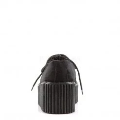 Demonia CREEPER-202 Black Fur Creeper New Arrivals