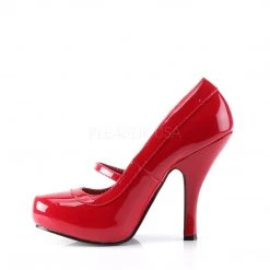 Pin Up Couture CUTIEPIE-02 Red Patent Shoes