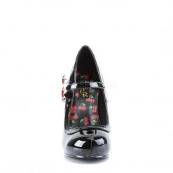 Pin Up Couture CUTIEPIE-10 Black Patent