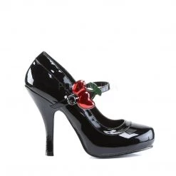 Pin Up Couture CUTIEPIE-10 Black Patent