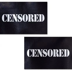 Pastease Censored: Black Censor Bar Nipple Pasties