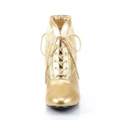 Funtasma DAME-05 Gold Pu-Lace