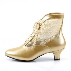 Funtasma DAME-05 Gold Pu-Lace 10 Funtasma DAME-05 Gold Pu-Lace