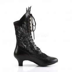 Funtasma Coming Soon (Pre-Order) DAME-115 Black Pu-Lace
