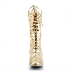 Funtasma Boots DAME-115 Gold Pu-Lace
