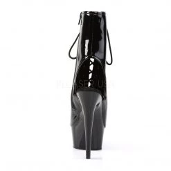 Pleaser DELIGHT-1016 Black Patent Boot