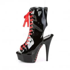 Pleaser DELIGHT-1016FH Black Patent Boot 12 Pleaser DELIGHT-1016FH Black Patent Boot