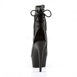Pleaser DELIGHT-1018 Black Faux Leather/Black Ankle Boot New Arrivals 14 Pleaser DELIGHT-1018 Black Faux Leather/Black Ankle Boot New Arrivals