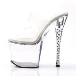 Pleaser Shoes DIAMOND-702 Clear Slide 11 Pleaser Shoes DIAMOND-702 Clear Slide
