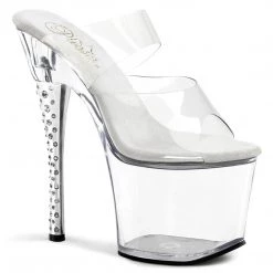 Pleaser Shoes DIAMOND-702 Clear Slide 15 Pleaser Shoes DIAMOND-702 Clear Slide