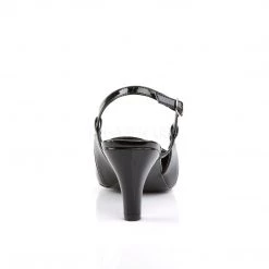 Pleaser Pink Label DIVINE-418 Black Patent Shoes