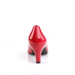 Pleaser Pink Label DIVINE-420 Red Pat Shoes
