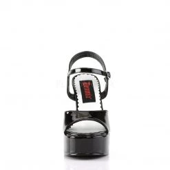 Demonia DOLLY-09 Black Patent Sandal