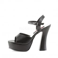 Demonia DOLLY-09 Black Vegan Leather Sandal Shoes 10 Demonia DOLLY-09 Black Vegan Leather Sandal Shoes