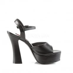 Demonia DOLLY-09 Black Vegan Leather Sandal Shoes 12 Demonia DOLLY-09 Black Vegan Leather Sandal Shoes