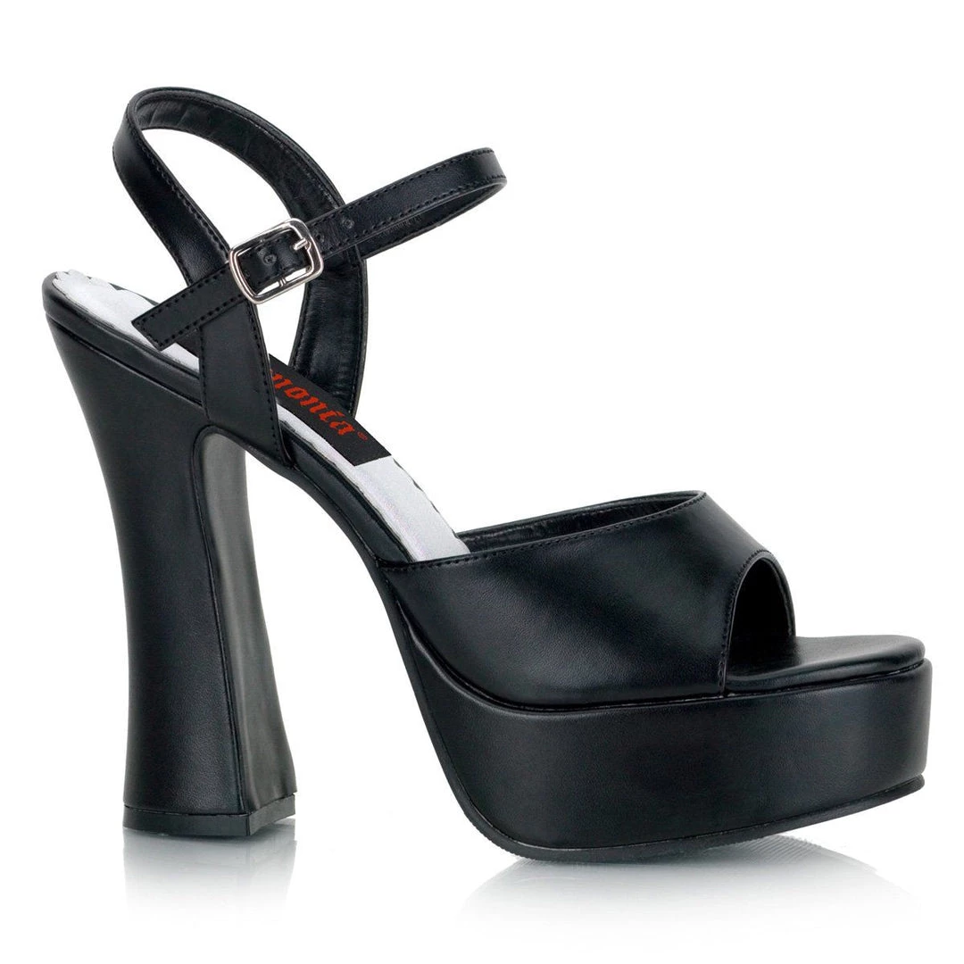 Demonia DOLLY-09 Black Vegan Leather Sandal Shoes 8 Demonia DOLLY-09 Black Vegan Leather Sandal Shoes
