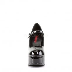 Demonia DOLLY-50 Black Patent Mary Janes
