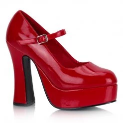 Demonia Shoes DOLLY-50 Red Patent Mary Janes 13 Demonia Shoes DOLLY-50 Red Patent Mary Janes