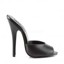 Devious Shoes DOMINA-101 Black Leather