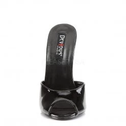 Devious DOMINA-101 Black Patent