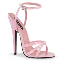 Devious DOMINA-108 Baby Pink Patent