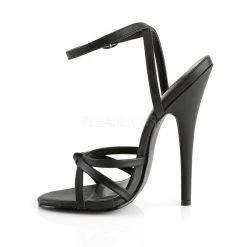 Devious Shoes DOMINA-108 Black Pu