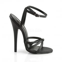 Devious Shoes DOMINA-108 Black Pu