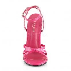 Devious DOMINA-108 Hot Pink Pat Shoes