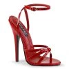 Devious Shoes DOMINA-108 Red Pat