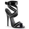 Devious DOMINA-119 Black Patent