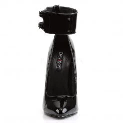 Devious Shoes DOMINA-434 Black Patent